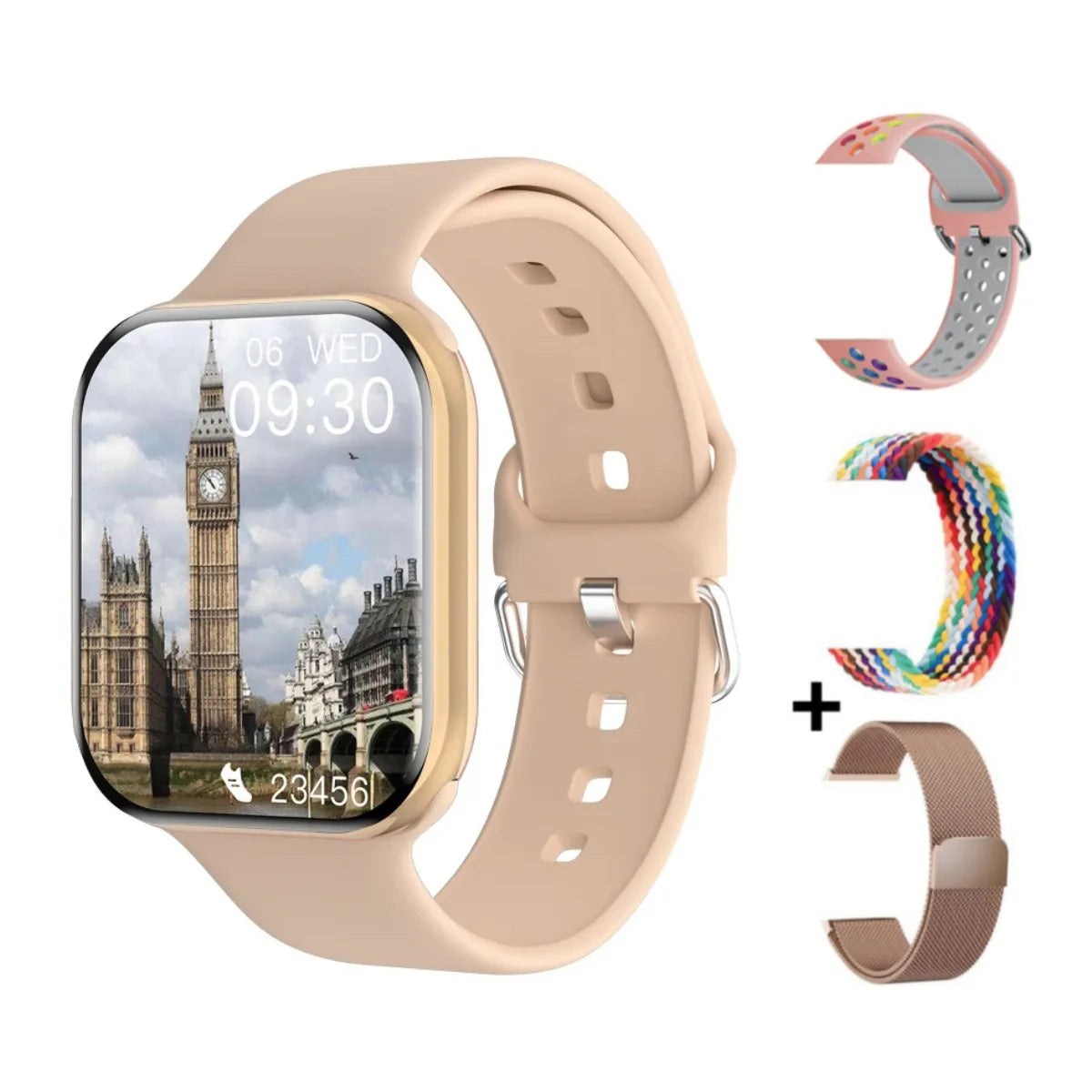 2026 New For Apple GPS Watch X 10 Smart Watch Men HD AMOLED Memory Music 3D Surround Bluetooth Call Waterproof Smartwatch Woman