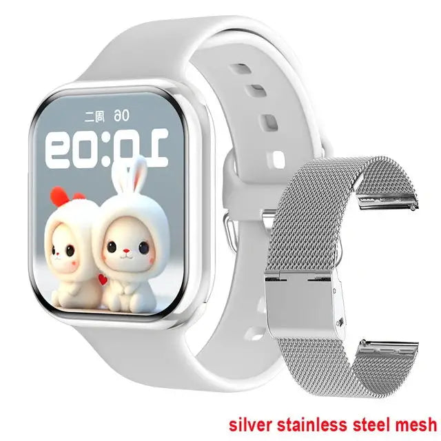 2026 New For Apple GPS Watch X 10 Smart Watch Men HD AMOLED Memory Music 3D Surround Bluetooth Call Waterproof Smartwatch Woman