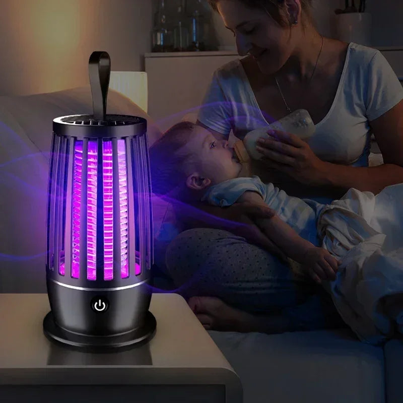 Xiomi UV Mosquito Repellent Lamp USB Charging Portable Mosquito Killer Suitable For Indoor 360° Large Area Silent Mosquito Trap