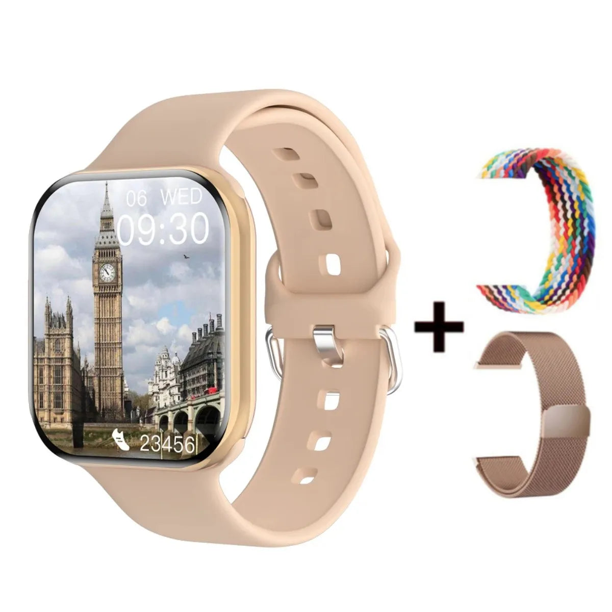 2026 New For Apple GPS Watch X 10 Smart Watch Men HD AMOLED Memory Music 3D Surround Bluetooth Call Waterproof Smartwatch Woman