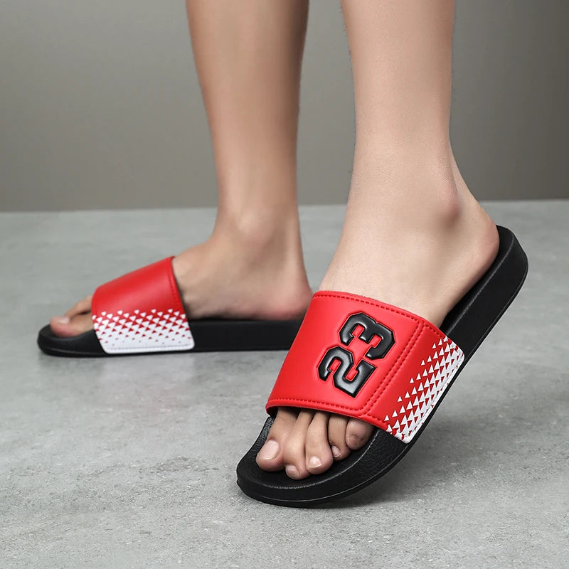 Men's Shoes Man Home Plips Plops Soft Slides Non-slip Slippers Indoor Outdoor EVA  Sandals Beach Garden Sandals Big Size 47 48