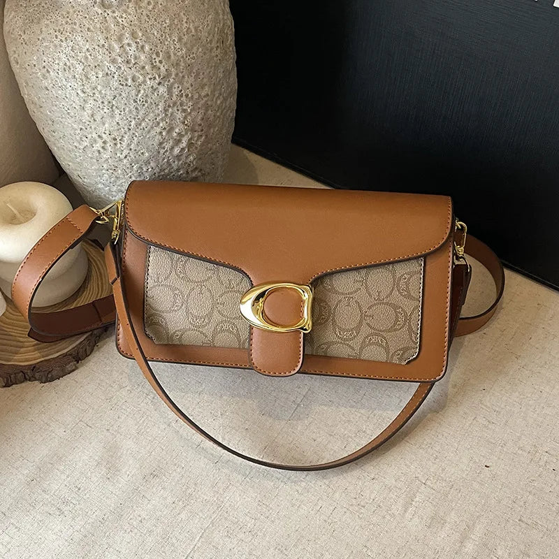 High quality underarm bag, versatile temperament, small square bag, fashionable and simple, niche single shoulder crossbody bag
