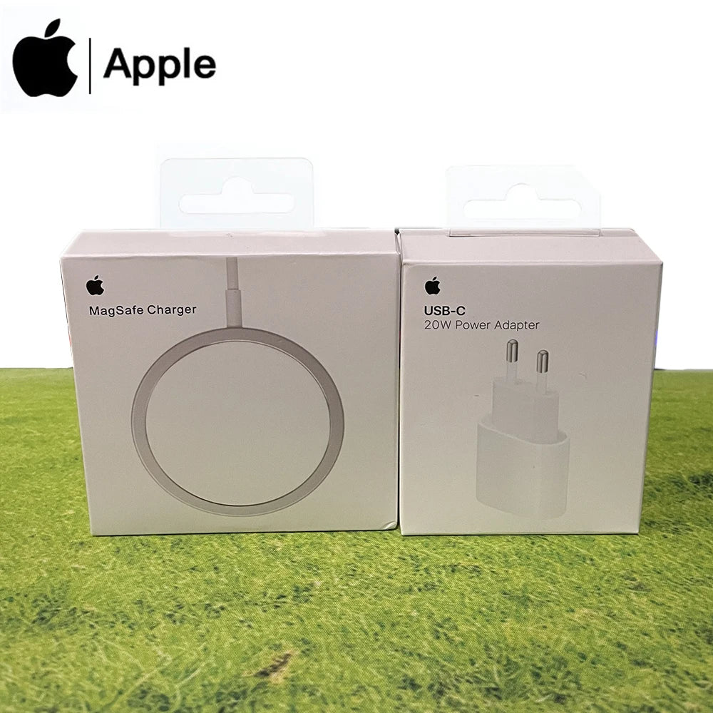 Apple MagSafe Wireless 20W Charger For iPhone 17 16 15 14 Pro Max Fast Charging Type C For iPhone 13 Mini Quick Magnetic Charge