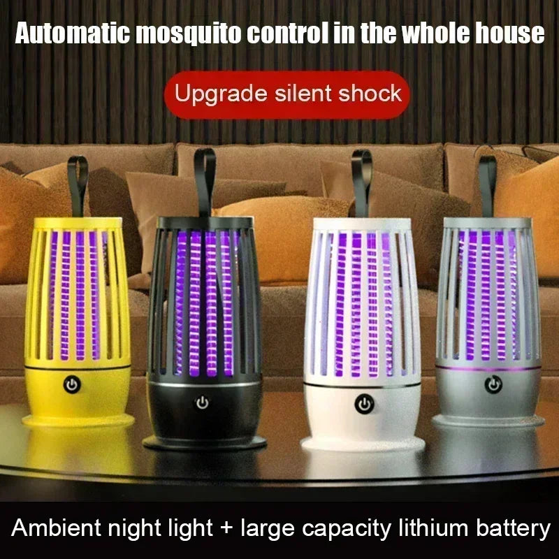 Xiomi UV Mosquito Repellent Lamp USB Charging Portable Mosquito Killer Suitable For Indoor 360° Large Area Silent Mosquito Trap