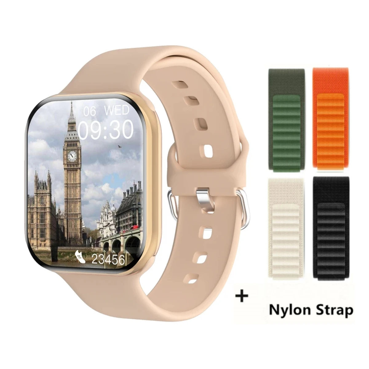 2026 New For Apple GPS Watch X 10 Smart Watch Men HD AMOLED Memory Music 3D Surround Bluetooth Call Waterproof Smartwatch Woman