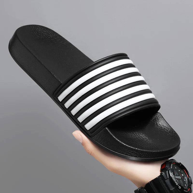 Men's Shoes Man Home Plips Plops Soft Slides Non-slip Slippers Indoor Outdoor EVA  Sandals Beach Garden Sandals Big Size 47 48