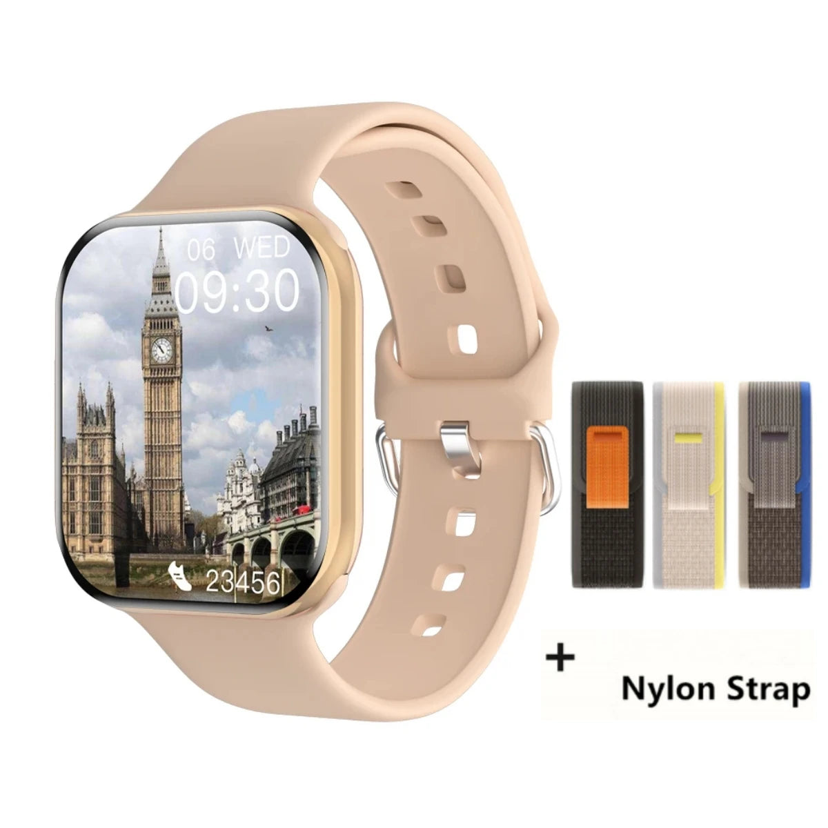 2026 New For Apple GPS Watch X 10 Smart Watch Men HD AMOLED Memory Music 3D Surround Bluetooth Call Waterproof Smartwatch Woman