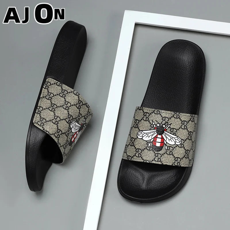 Men's shoes sports casual slippers indoor and outdoor EVA shoes autumn and winter men's bees beach outdoor garden sandals
