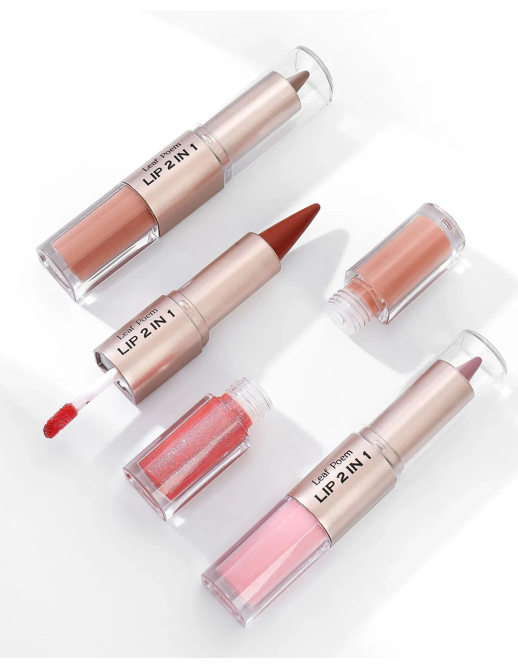 Tapered Lip Liner Lipstick Pen Matte Black Brown Velvet Lipstick Outline Contour Lipliner Water Mirror Moisturizing Lipgloss