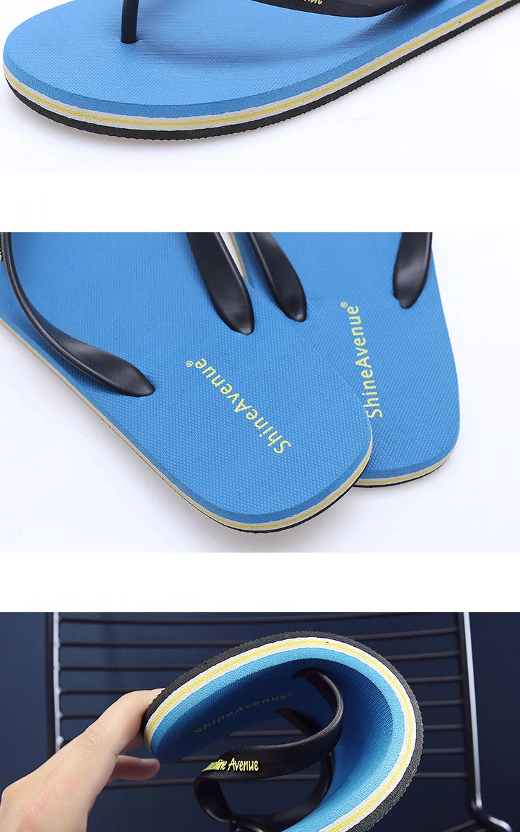 Eyriphy Soft Non-Slips Unisex Flat Slippers New Design Women Flip Flops Fashion Cozy Beach Slippers Holiday Hotel Shower Sandals