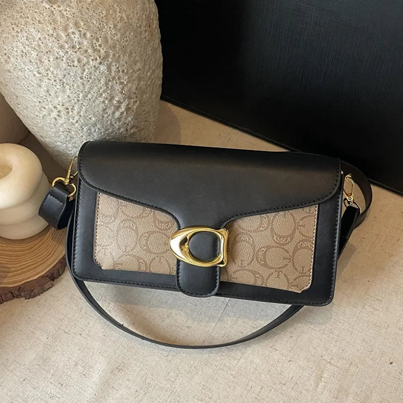 High quality underarm bag, versatile temperament, small square bag, fashionable and simple, niche single shoulder crossbody bag