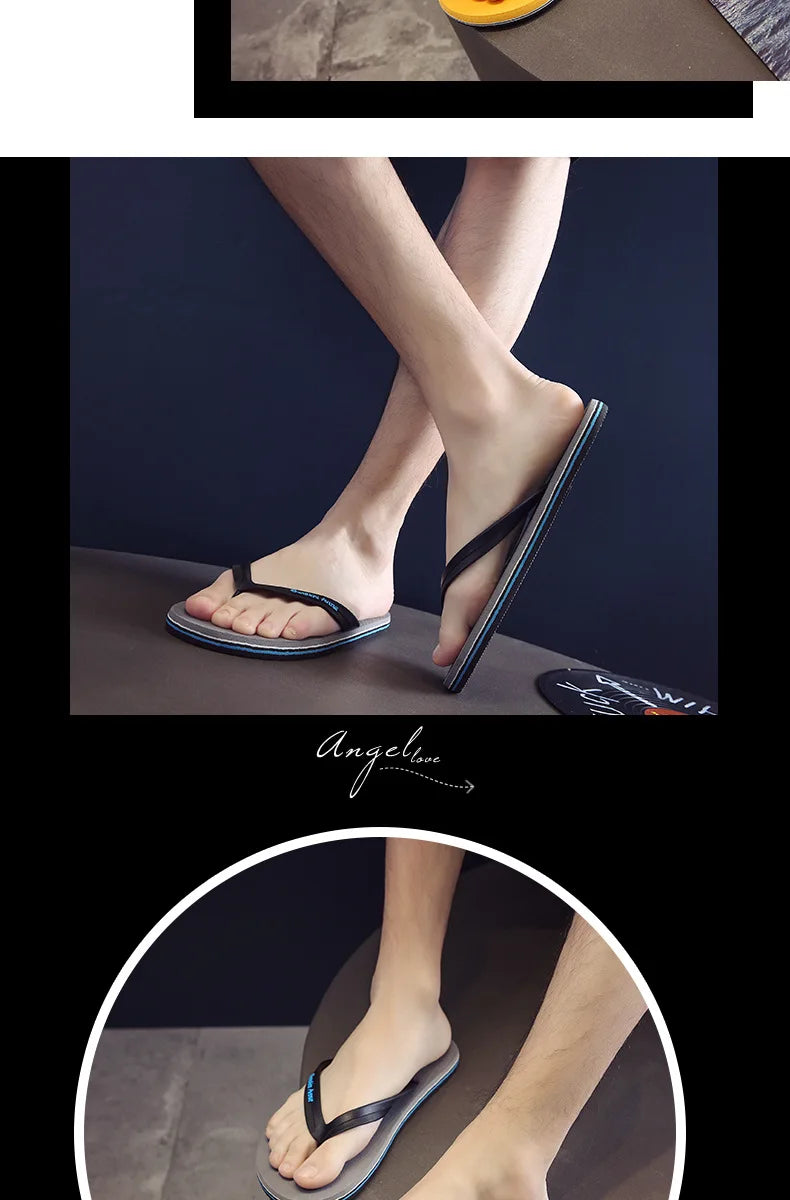 Eyriphy Soft Non-Slips Unisex Flat Slippers New Design Women Flip Flops Fashion Cozy Beach Slippers Holiday Hotel Shower Sandals