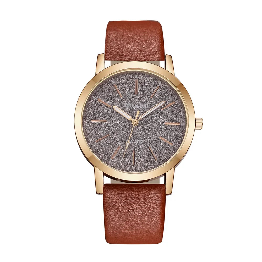 Women's Watches Brand Luxury Fashion Ladies Watch Leather Watch Women Female Quartz Wristwatches Montre Femme reloj mujer