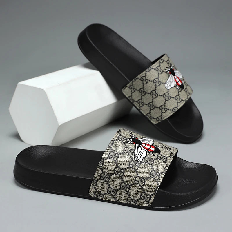 Men's shoes sports casual slippers indoor and outdoor EVA shoes autumn and winter men's bees beach outdoor garden sandals