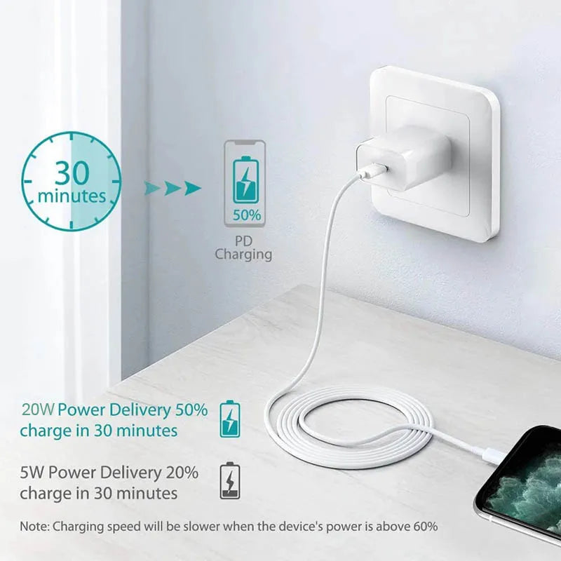Apple MagSafe Wireless 20W Charger For iPhone 17 16 15 14 Pro Max Fast Charging Type C For iPhone 13 Mini Quick Magnetic Charge
