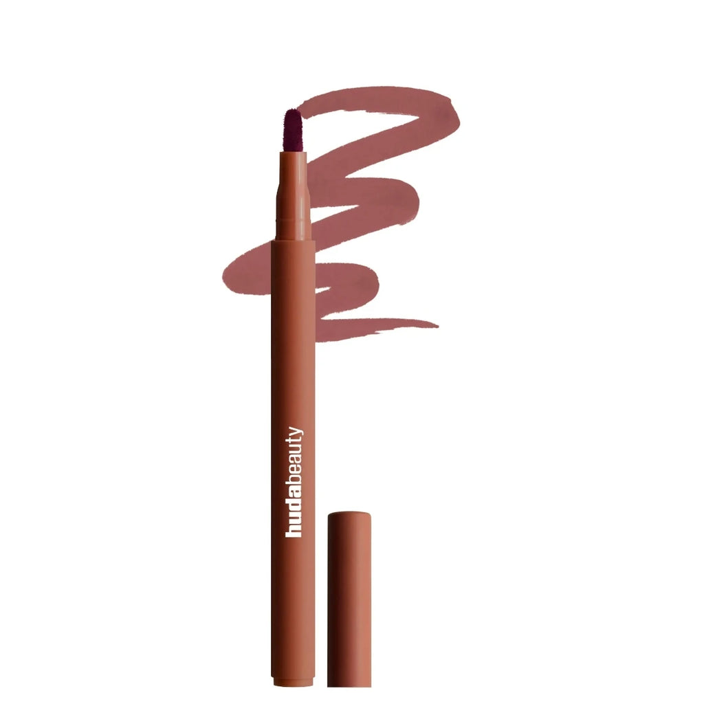 Huda Beauty Lip Contour Lip Stain Wear Matte Lipliner Pencil Tint Lipstick Long Lasting Non-stick Cup Moisturising Liner Makeup