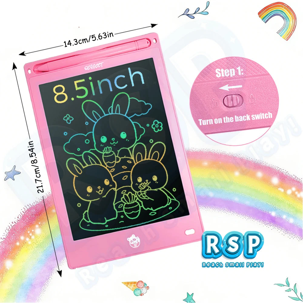 RSP 8.5 Inch/16 Inch LCD Writing Board Drawing Tablet Doodle Board Handwriting Pads Educational Toys For Kids Birthday Gifts