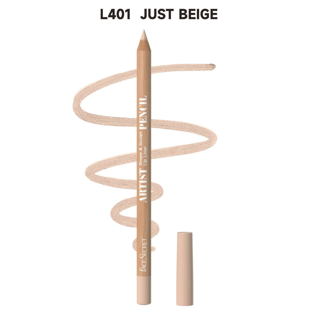 Face Secret 18 ColorLip Liner Pencil Weightless Precise With Super Soft Blendable Texture Matte Soft