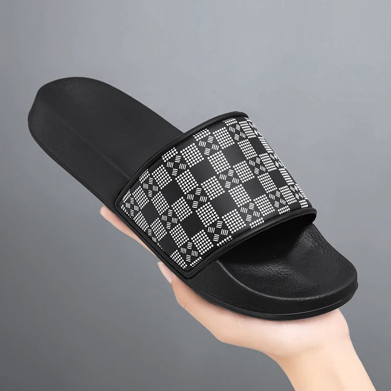 Men's Shoes Man Home Plips Plops Soft Slides Non-slip Slippers Indoor Outdoor EVA  Sandals Beach Garden Sandals Big Size 47 48