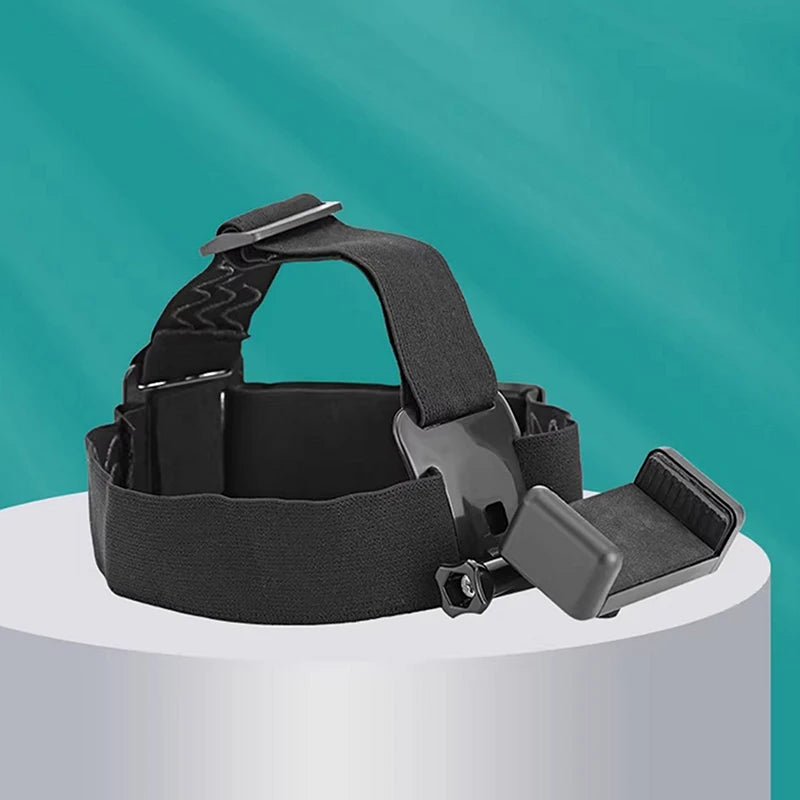 Hot Sale Head-Mounted Headband Bracket Adjustable Live Broadcast Mobile Phone Holder First-person Perspective Fixed Bracket Gift