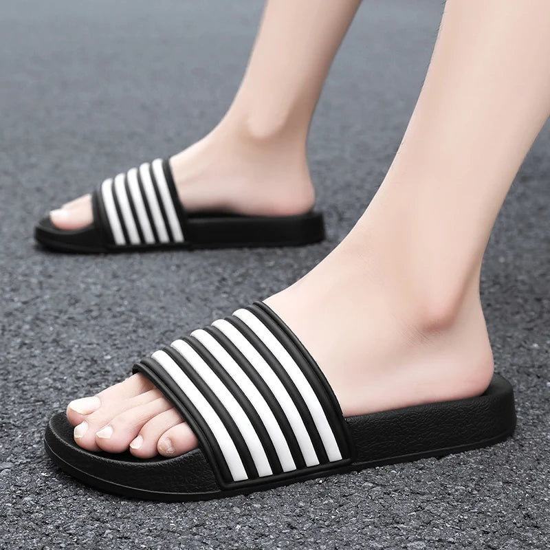 Men's Shoes Man Home Plips Plops Soft Slides Non-slip Slippers Indoor Outdoor EVA  Sandals Beach Garden Sandals Big Size 47 48