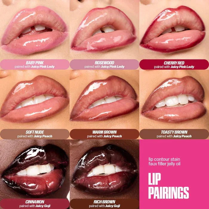 Huda Beauty Lip Contour Lip Stain Wear Matte Lipliner Pencil Tint Lipstick Long Lasting Non-stick Cup Moisturising Liner Makeup