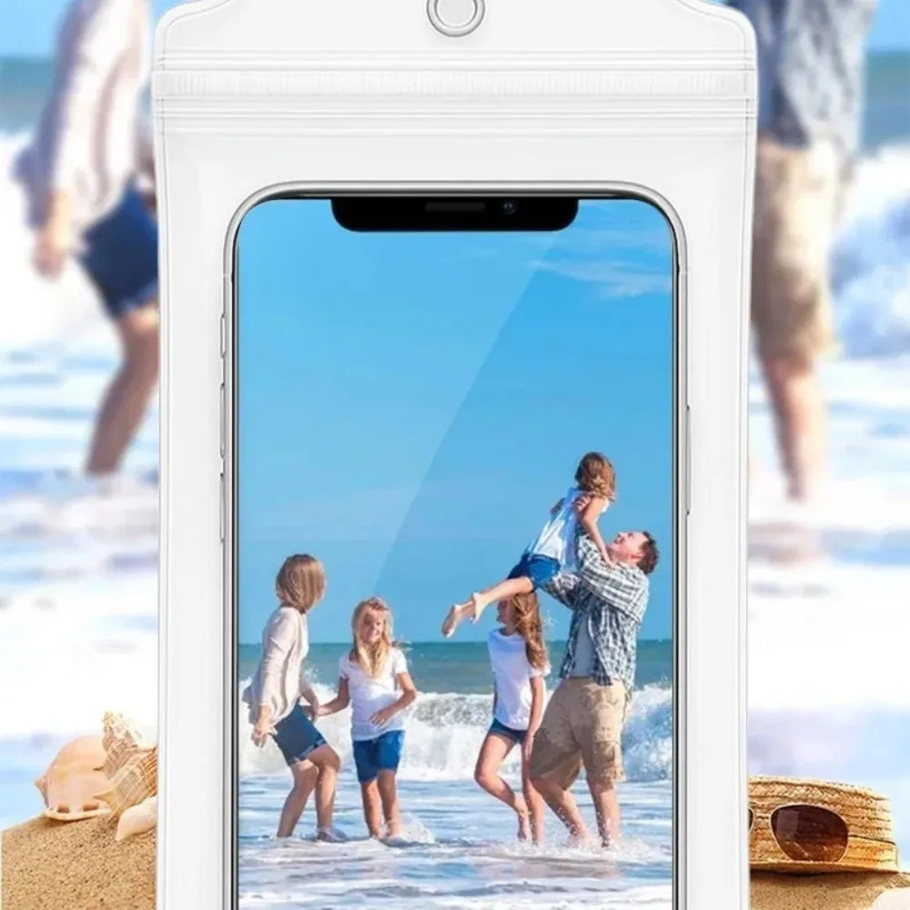Transparent Phone Bag Waterproof Phones Pouch Bag Universal Underwater Summer Swimming Waterproof Case for IPhone Samsung Xiaomi