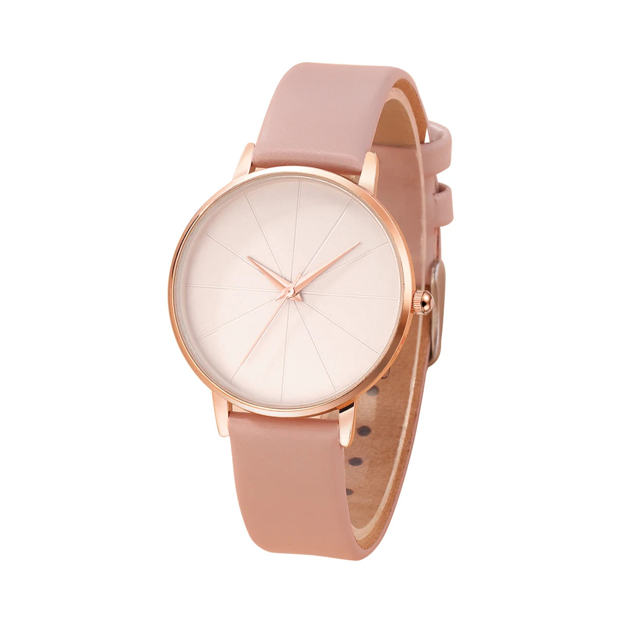 Luxury Fashion Watch Women Leather Watch Ladies Simple Quartz Bracelet Wrist Watch Women's Clock