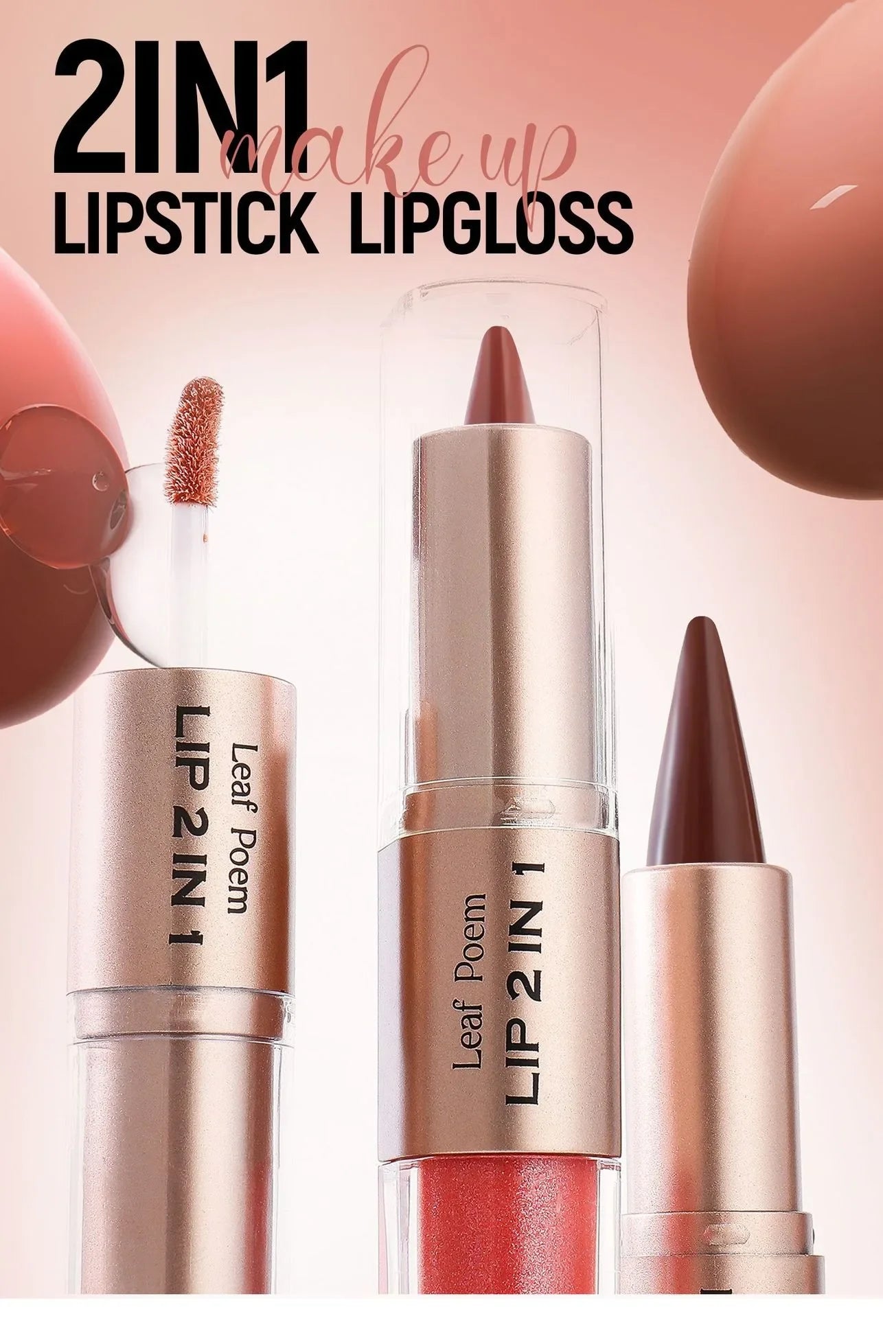 Tapered Lip Liner Lipstick Pen Matte Black Brown Velvet Lipstick Outline Contour Lipliner Water Mirror Moisturizing Lipgloss