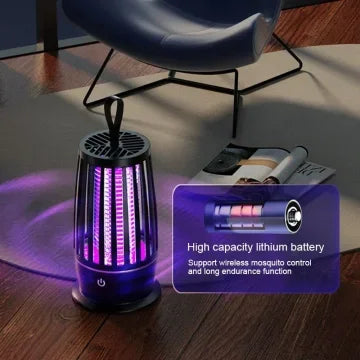 Xiomi UV Mosquito Repellent Lamp USB Charging Portable Mosquito Killer Suitable For Indoor 360° Large Area Silent Mosquito Trap