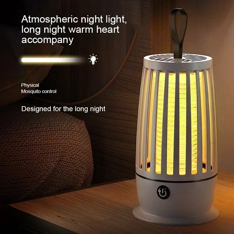 Xiomi UV Mosquito Repellent Lamp USB Charging Portable Mosquito Killer Suitable For Indoor 360° Large Area Silent Mosquito Trap