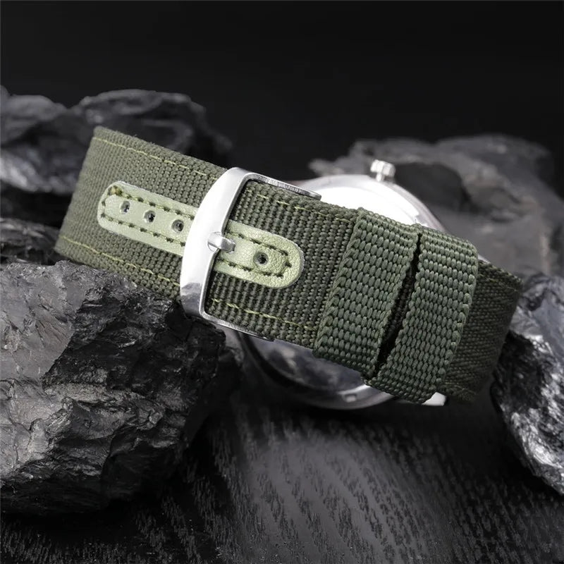 Boys Brand Cheap Watches Men Fashion Casual Nylon Band Sports Army Gifts Date Quartz Wrist Watch Fluorescent Relogio Masculino