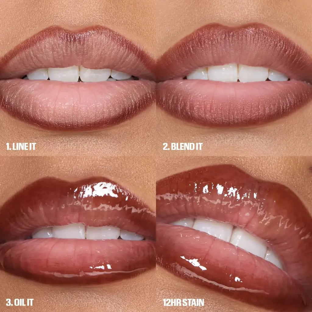 Huda Beauty Lip Contour Lip Stain Wear Matte Lipliner Pencil Tint Lipstick Long Lasting Non-stick Cup Moisturising Liner Makeup