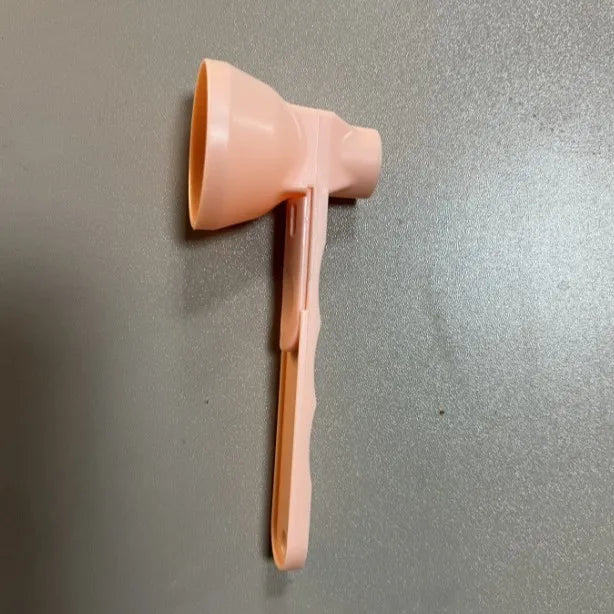 Durable PP Material Mess-Free Protein Powder Scoop - Sliding Funnel for Milk & Supplements, Kitchen Gadget for All Occasions