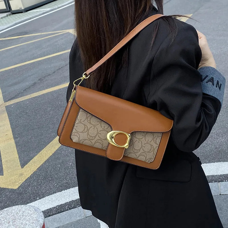 High quality underarm bag, versatile temperament, small square bag, fashionable and simple, niche single shoulder crossbody bag