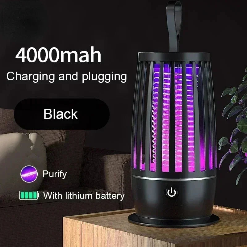Xiomi UV Mosquito Repellent Lamp USB Charging Portable Mosquito Killer Suitable For Indoor 360° Large Area Silent Mosquito Trap