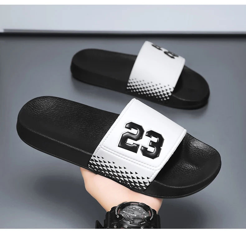 Men's Shoes Man Home Plips Plops Soft Slides Non-slip Slippers Indoor Outdoor EVA  Sandals Beach Garden Sandals Big Size 47 48