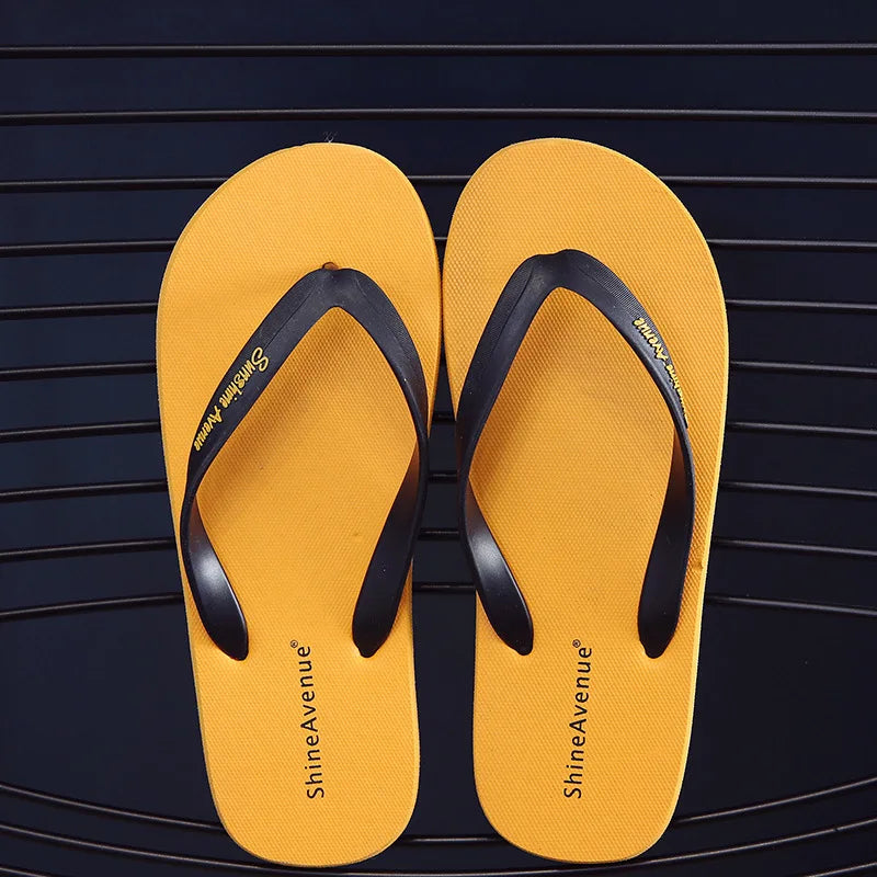 Eyriphy Soft Non-Slips Unisex Flat Slippers New Design Women Flip Flops Fashion Cozy Beach Slippers Holiday Hotel Shower Sandals