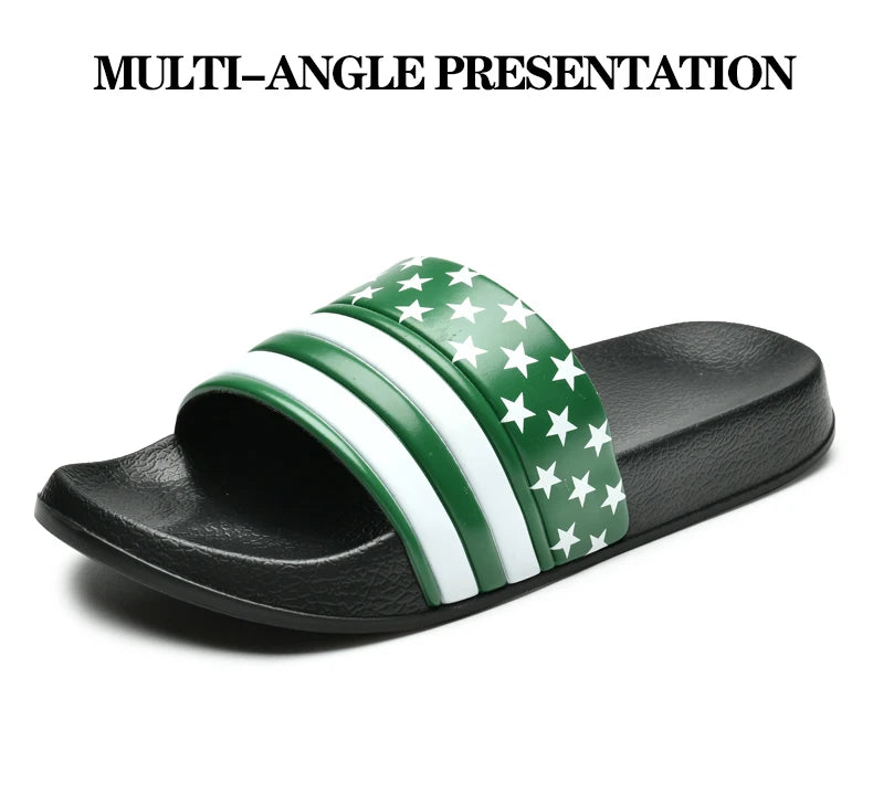 Men's Shoes Man Home Plips Plops Soft Slides Non-slip Slippers Indoor Outdoor EVA  Sandals Beach Garden Sandals Big Size 47 48
