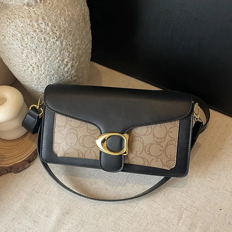 High quality underarm bag, versatile temperament, small square bag, fashionable and simple, niche single shoulder crossbody bag