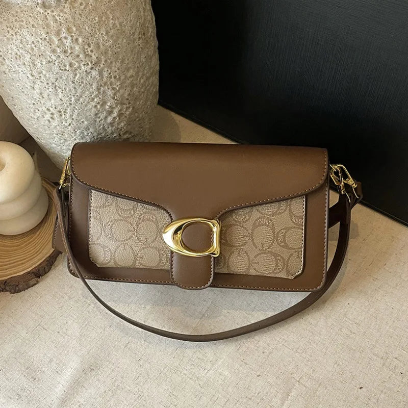 High quality underarm bag, versatile temperament, small square bag, fashionable and simple, niche single shoulder crossbody bag