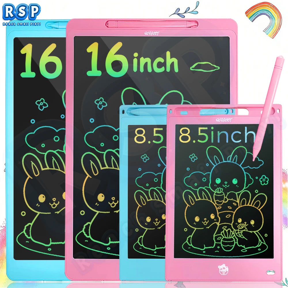 RSP 8.5 Inch/16 Inch LCD Writing Board Drawing Tablet Doodle Board Handwriting Pads Educational Toys For Kids Birthday Gifts