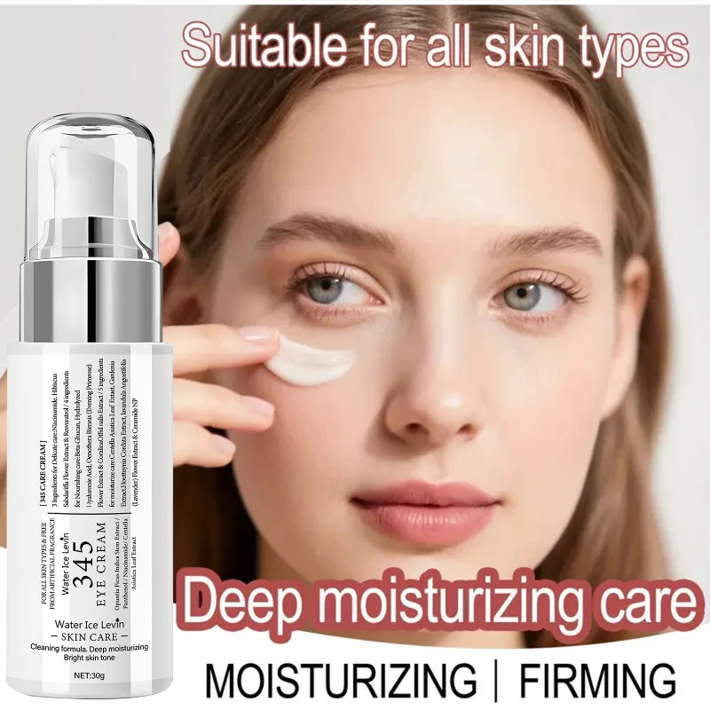 345 Series Skincare Combo PDRN Centella Face Cream & Eye Cream  Deep Moisture Brightening Soothing Repair Hydration Recovery Kit