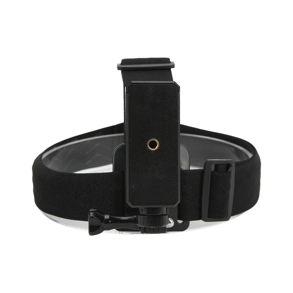 Head Strap Mount Headband with Phone Clip Holder for Smartphone for DJI OSMO ACTION 4 3 for SJCAM SJ4000 for Insta360 X3 X4