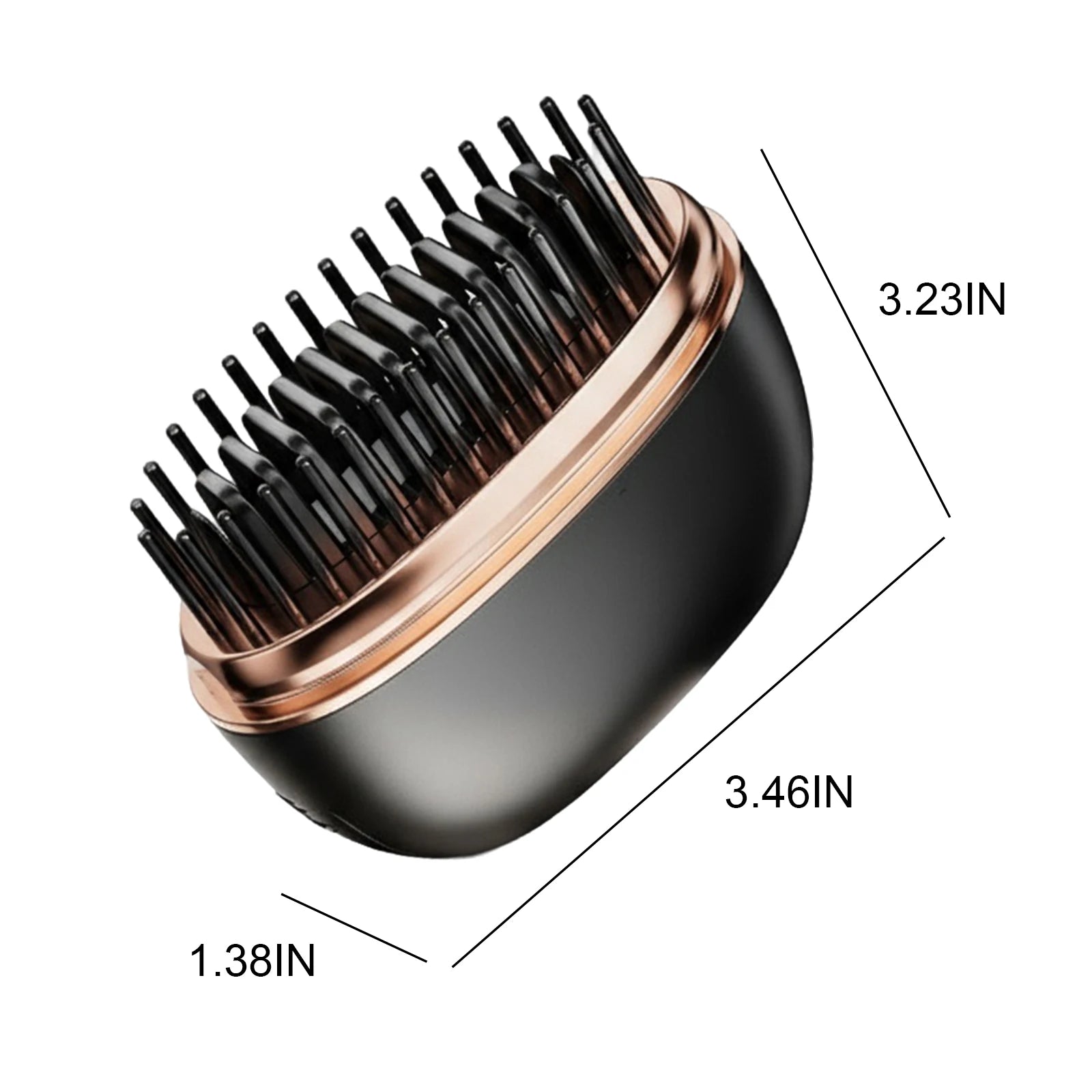 Electric Heating Straightener Portable Hair Straightener Brush Anti-Scald Shel Cordless Rechargeable Straightener For Women Men