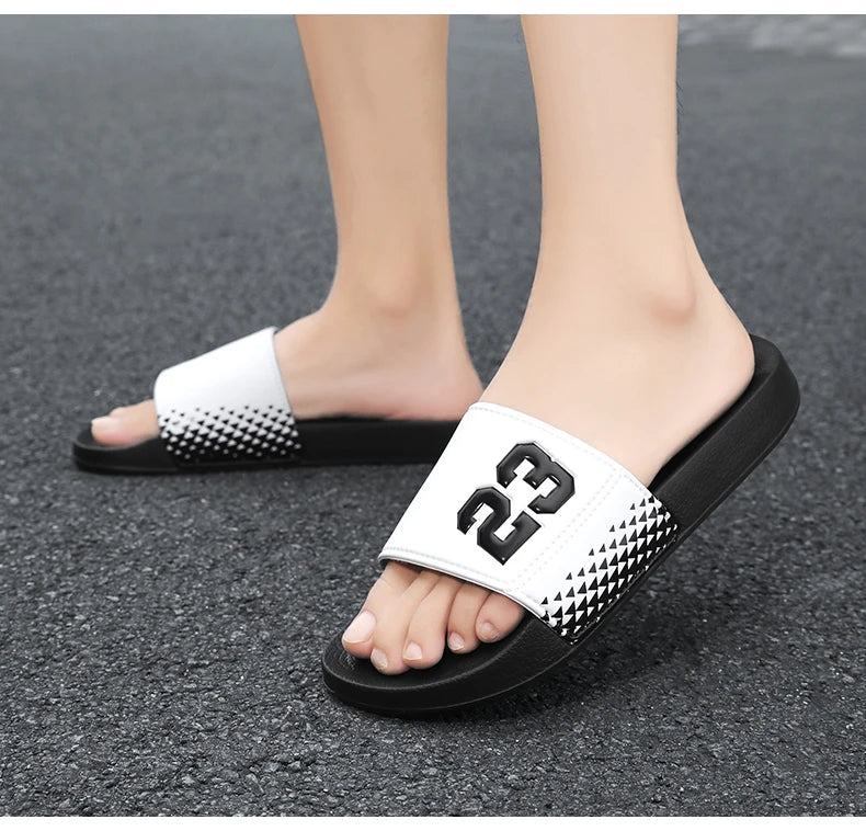 Men's Shoes Man Home Plips Plops Soft Slides Non-slip Slippers Indoor Outdoor EVA  Sandals Beach Garden Sandals Big Size 47 48