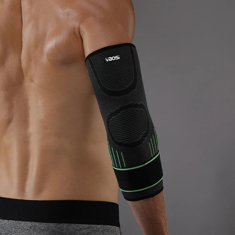 1 PC Gym Elastic Elbow Brace Golfer's Elbow Straps Compression Sleeve
