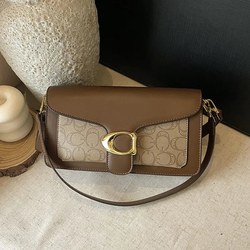 High quality underarm bag, versatile temperament, small square bag, fashionable and simple, niche single shoulder crossbody bag
