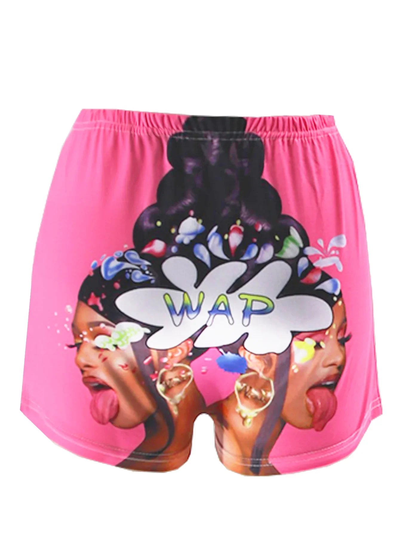 Sexy Ladies Tight Short Pants Yoga Pants Pattern Printing Women's Long Pants Nine Points Seven Points Five Points Pants