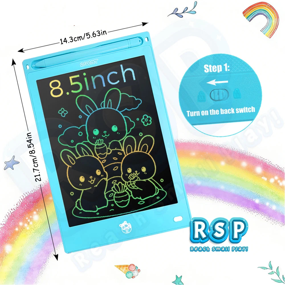 RSP 8.5 Inch/16 Inch LCD Writing Board Drawing Tablet Doodle Board Handwriting Pads Educational Toys For Kids Birthday Gifts